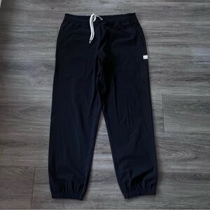 Vuori Black Jogger Pants with Drawstring